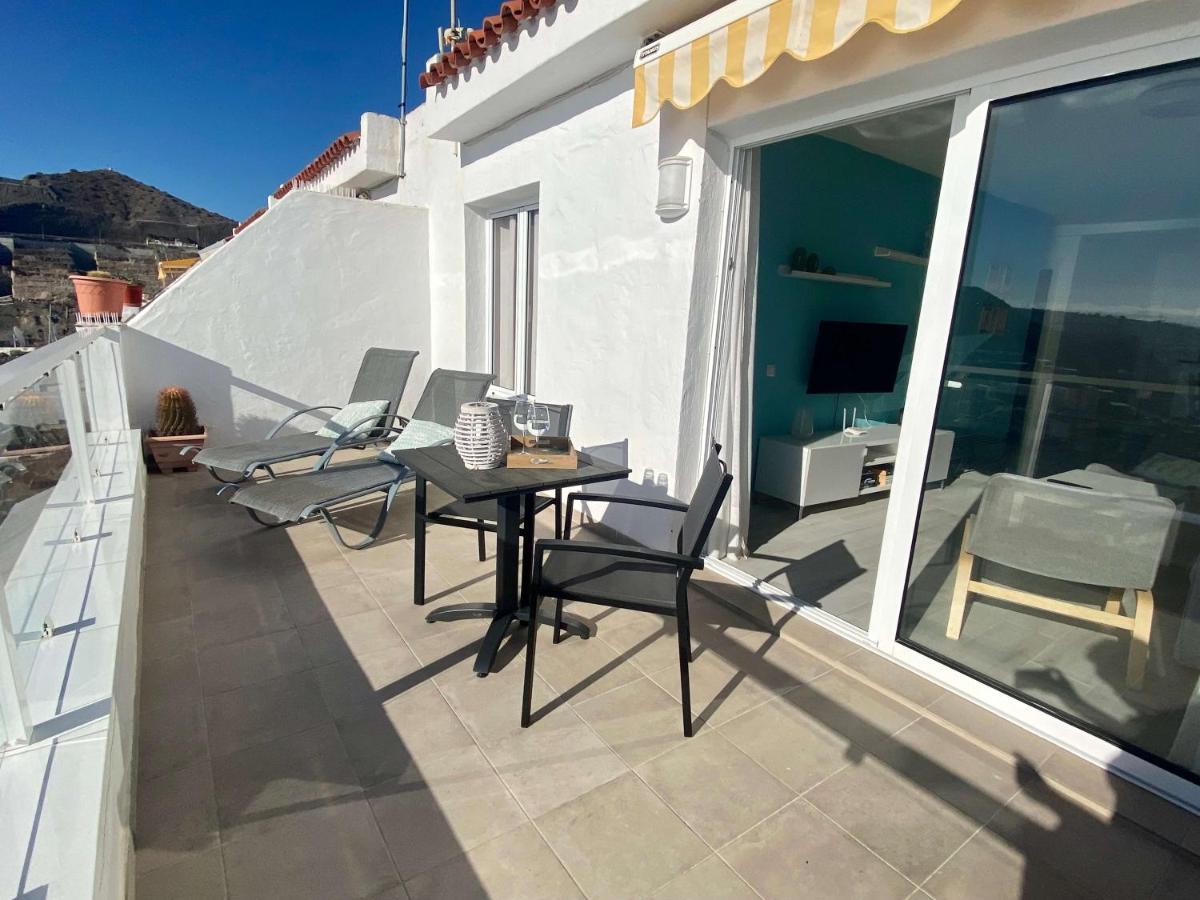 Casa Aita - Refurbished Apartment With Unparalleled Sea View Mogán Exterior foto