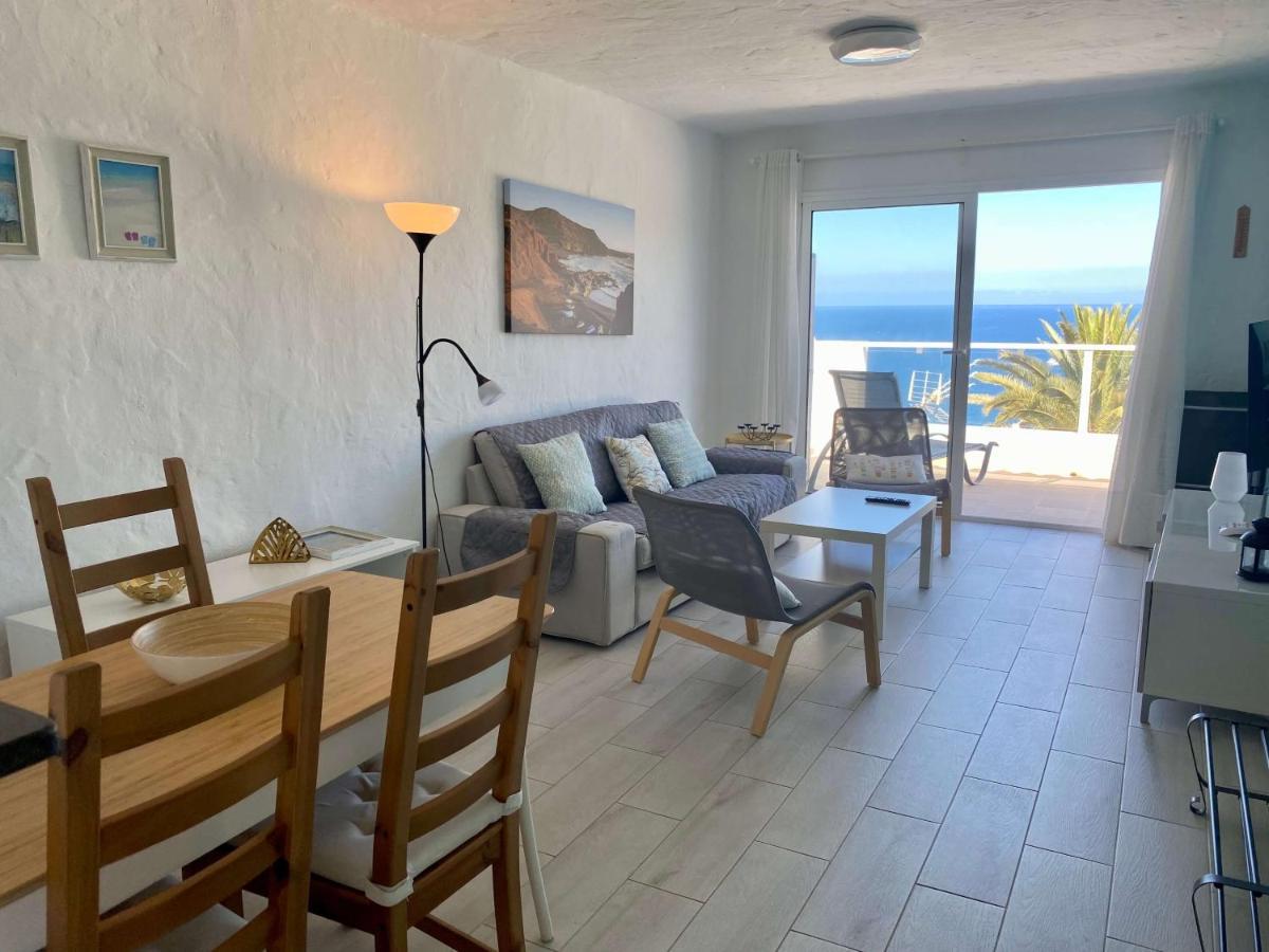 Casa Aita - Refurbished Apartment With Unparalleled Sea View Mogán Exterior foto